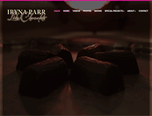 Tablet Screenshot of irynaparr.com